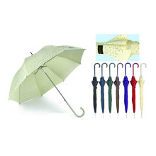 Border Print Straight Automatic Birdcage Umbrella (YS-SA23083919R)